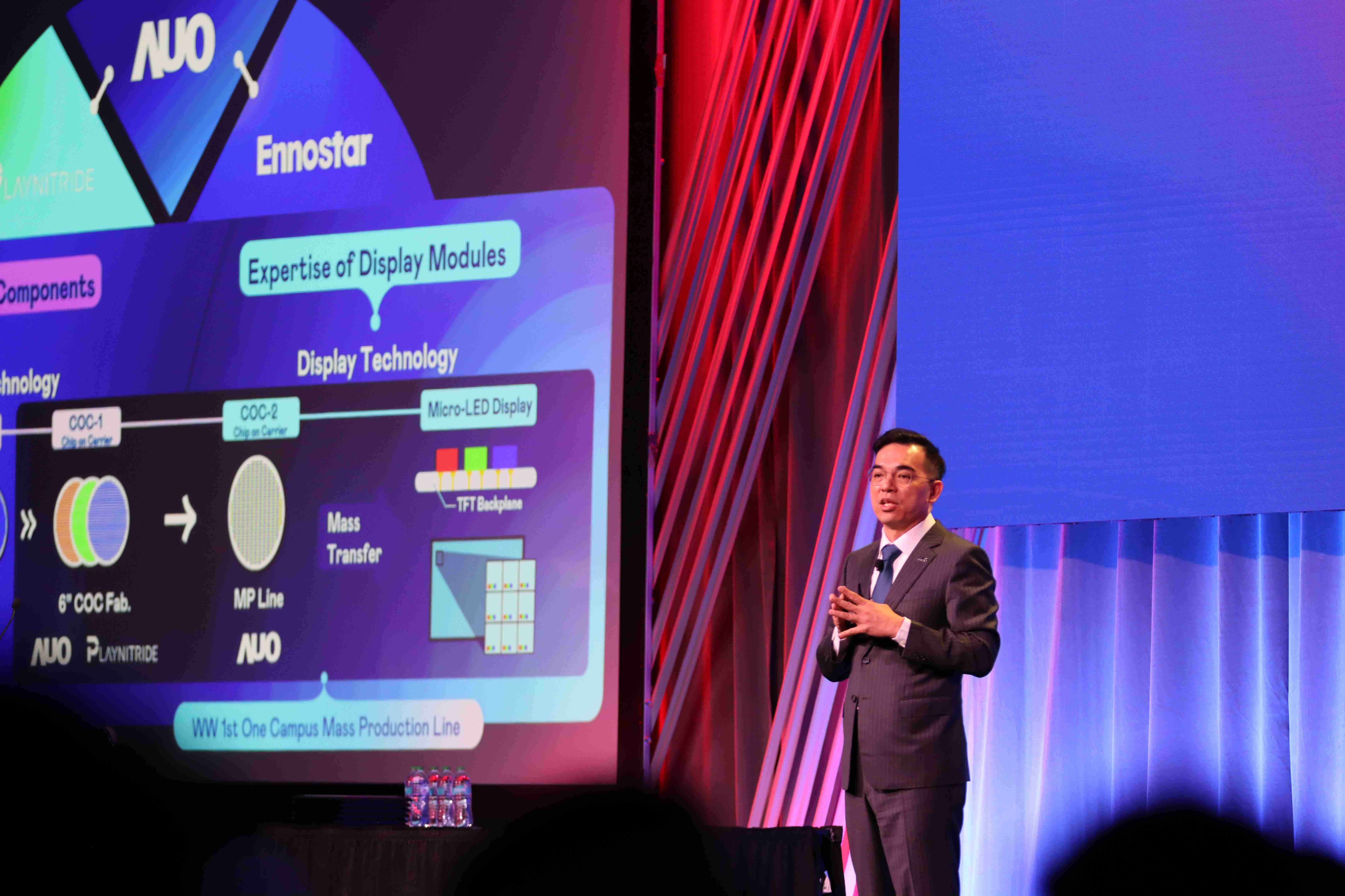 2025 SID显示周登场，，NG大舞台光电执行长暨总经理柯富仁博士以〝Redefining Displays: Inspiring New Possibilities〞发表主题演说，，，，带领NG大舞台以智能显示解决方案先驱，，透过AI赋能，，，重塑显示的视觉创新体验